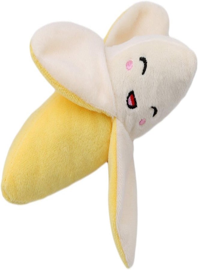 Tnyvm Yellow Squeeze Squeaker Puppy Dog Toys Plush Chew Toys (Banana) Dog Squeak Toys - Image 5